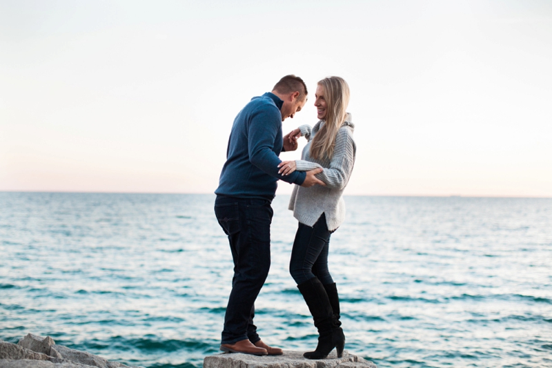 Fall Engagement Shoot at the Scarborough Bluffs