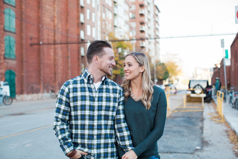 Distillery District Engagement Photos