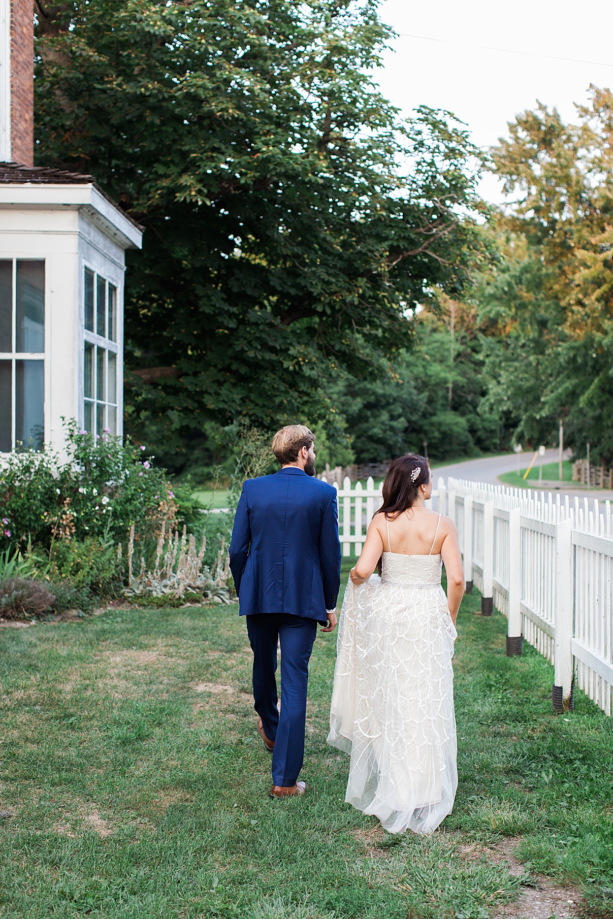 bride and groom walking | Balls Falls, Ontario Wedding| Ontario Wedding Photographer| Toronto Wedding Photographer| 3Photography| 3photography.ca