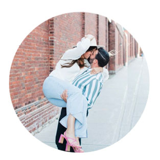 Distillery District Engagement Photos